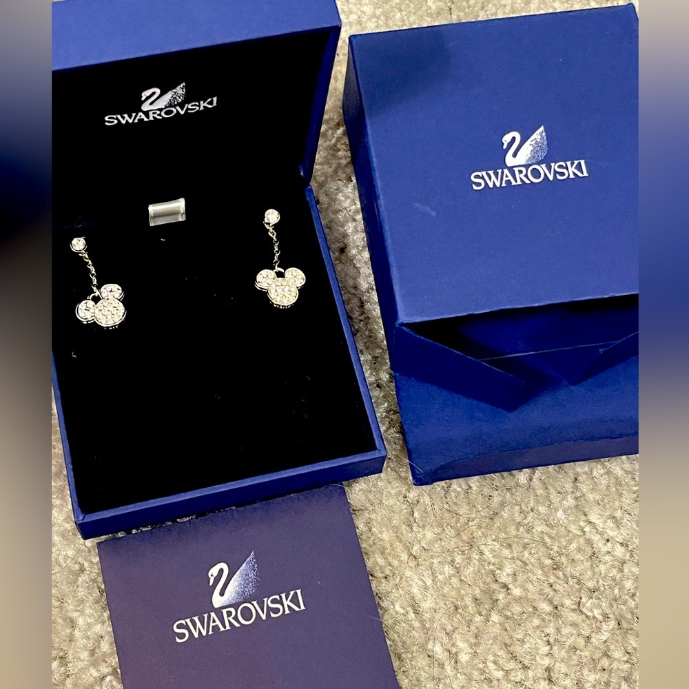 Swarovski x Disney earrings